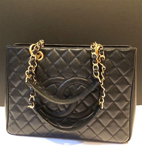 chanel classic gst tote bag